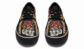 Furio Rose Skull Classic Shoes Work Secure fit