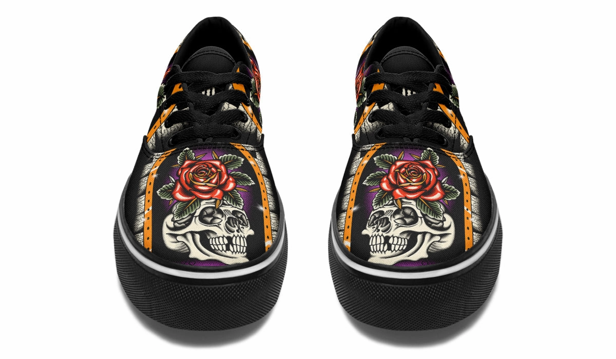 Furio Rose Skull Classic Shoes Functional Wind Chill