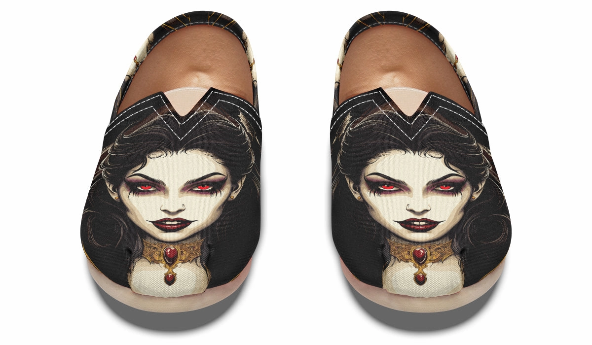 Star Mood Baby Soft Neo Traditional Vampire Girl Casual Shoes