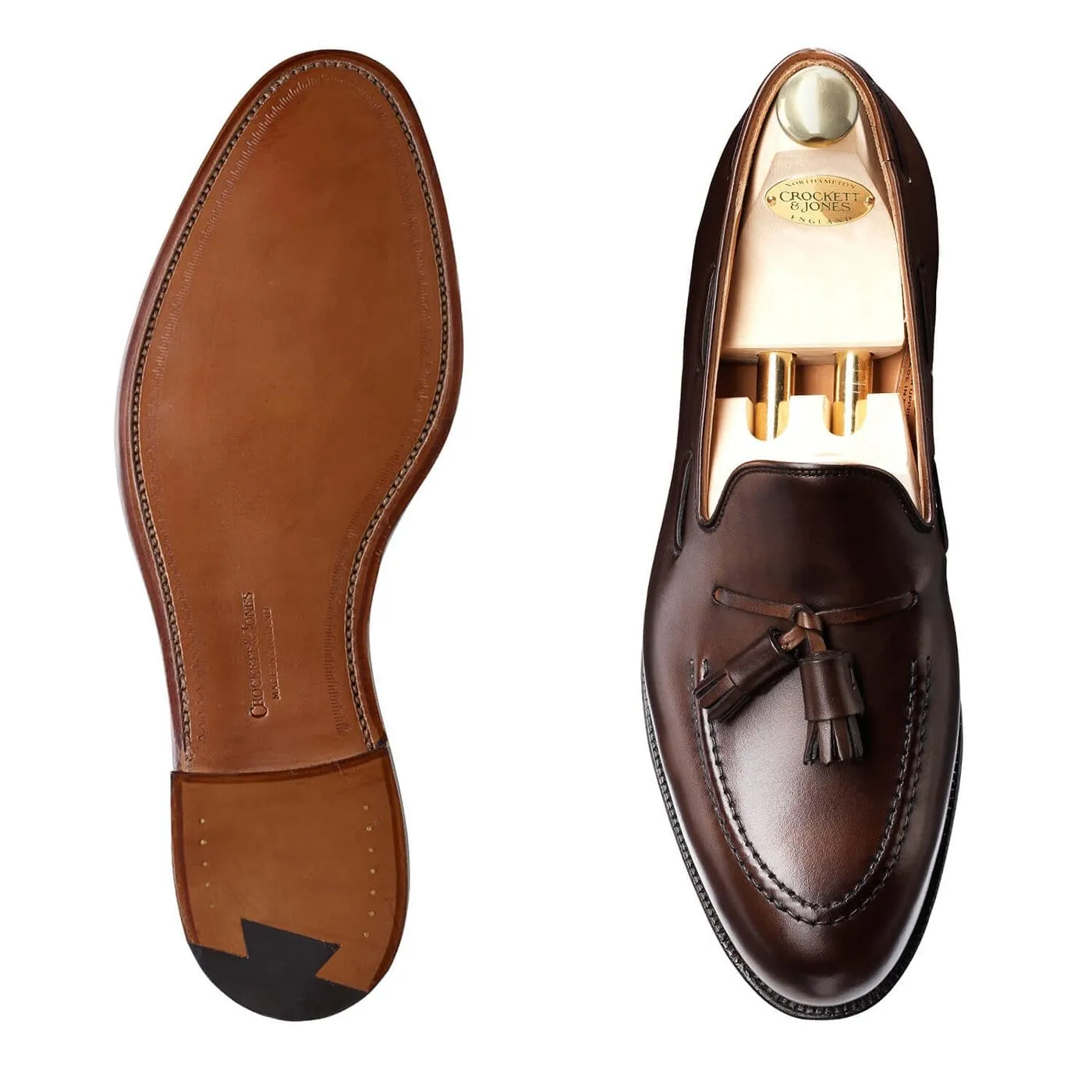 Metro Shade City Executive Cavendish Dark Brown Burnished Calf