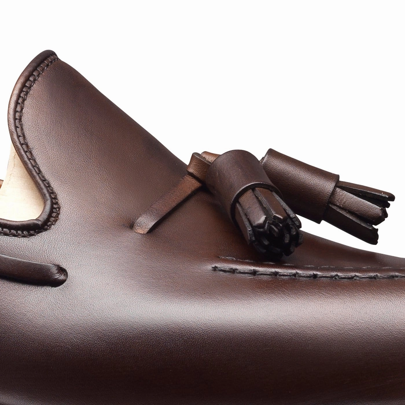 Refined Style Cavendish Dark Brown Burnished Calf