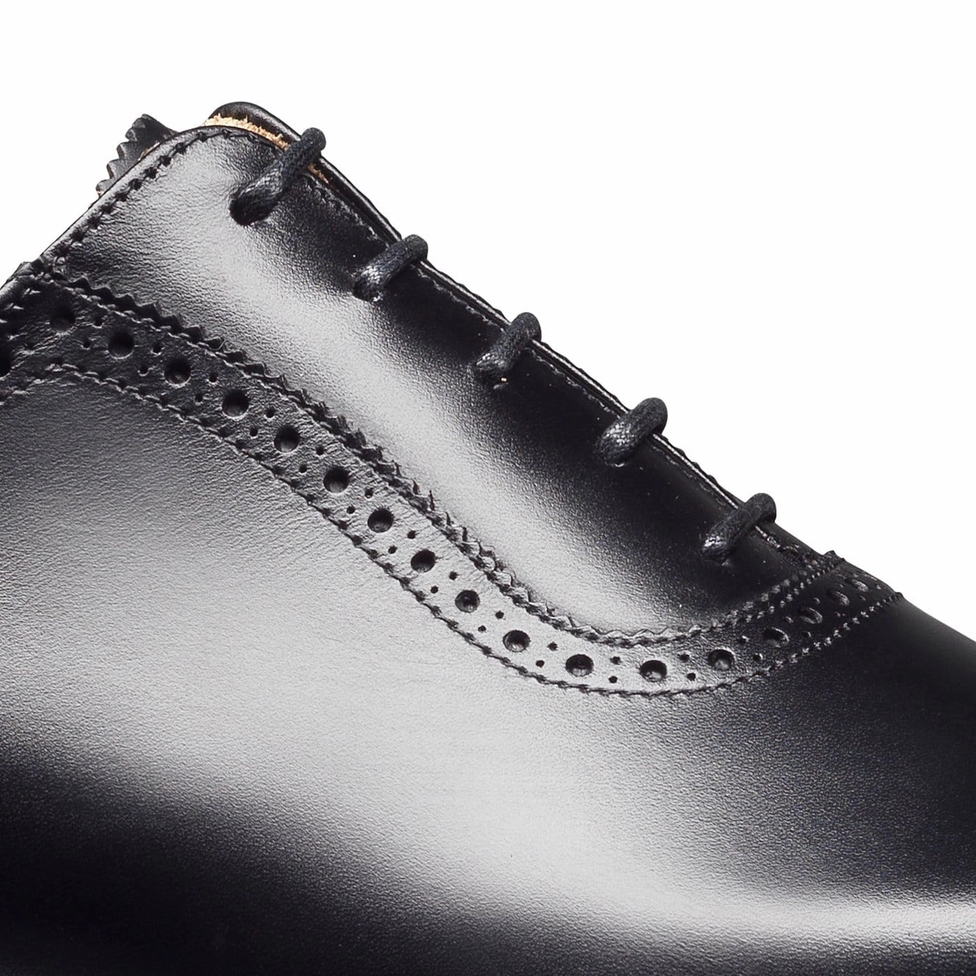 Westbourne Black Calf Brogue Detail Dance Night