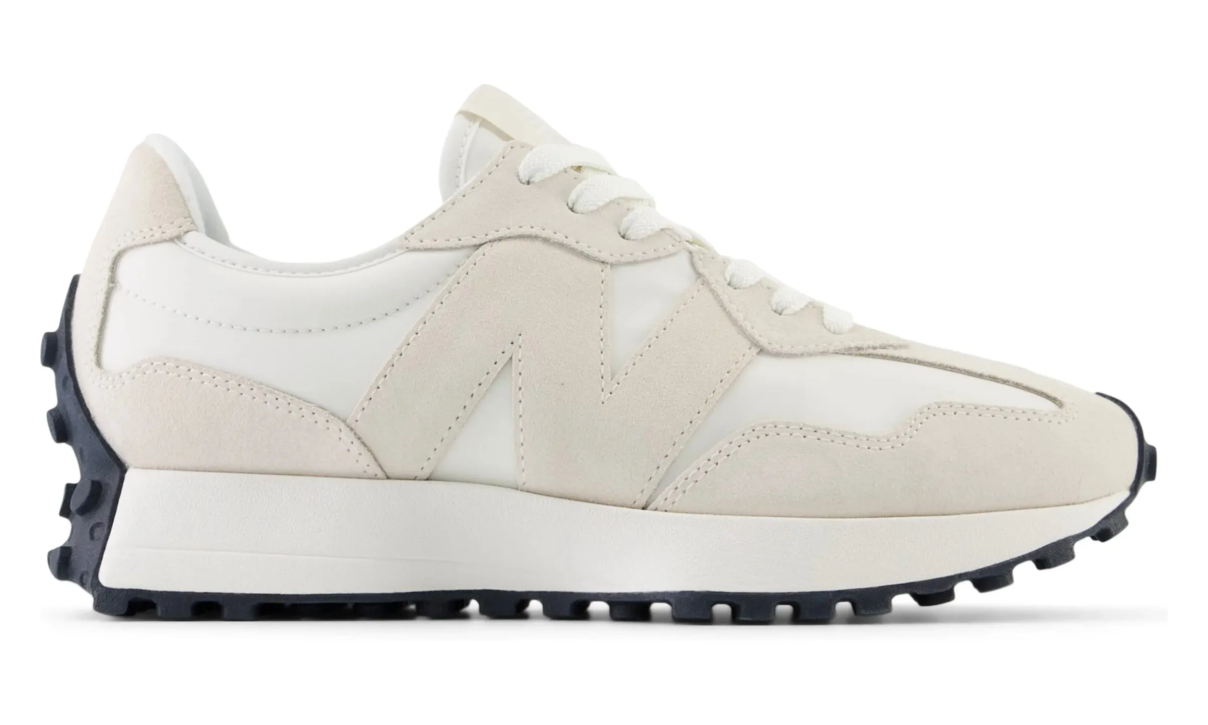 New Balance 327 White Beige Quick Flow Formal Mode