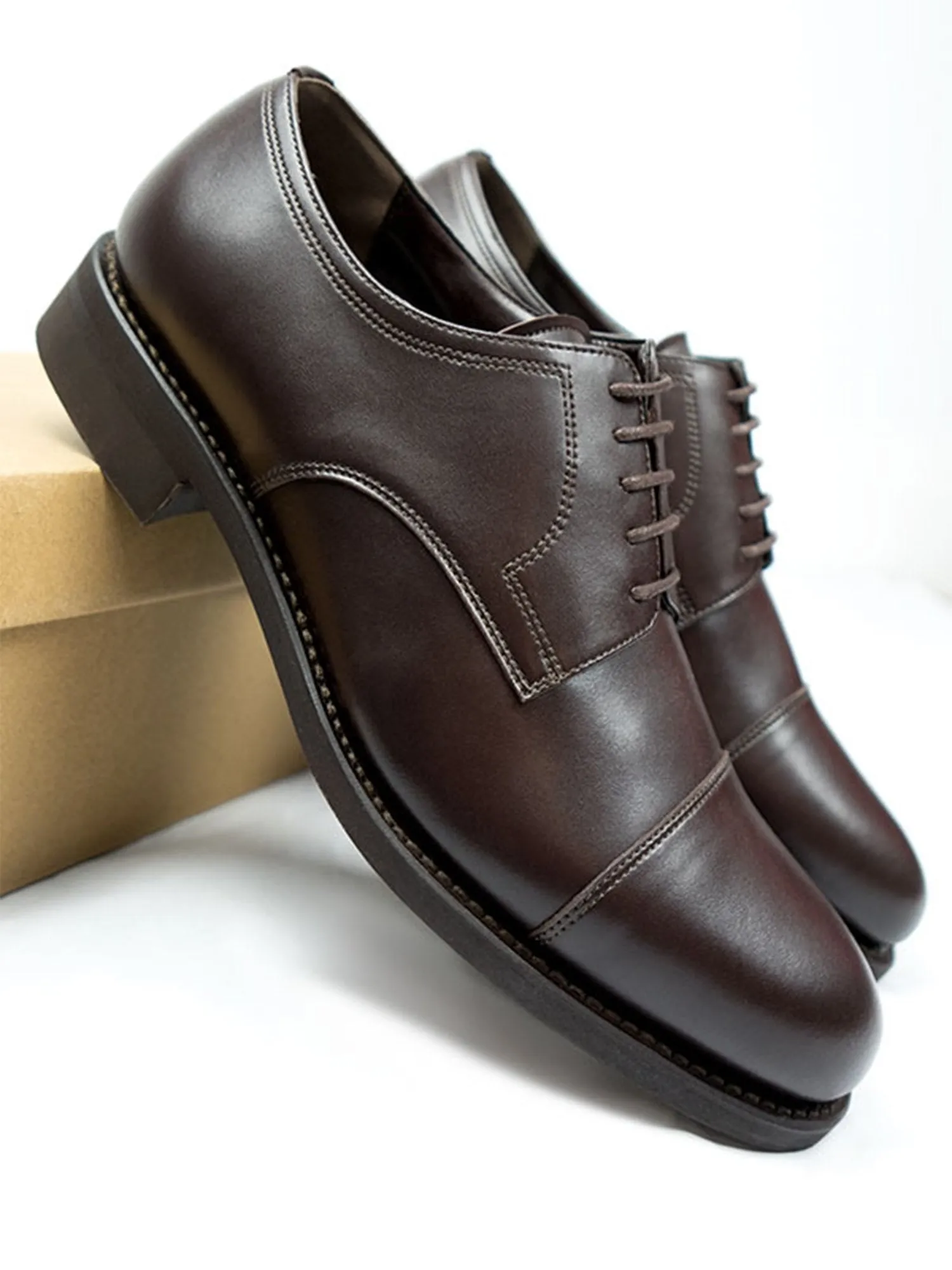 Vegan Men's Goodyear Welt Derbys | Will's Vegan Store