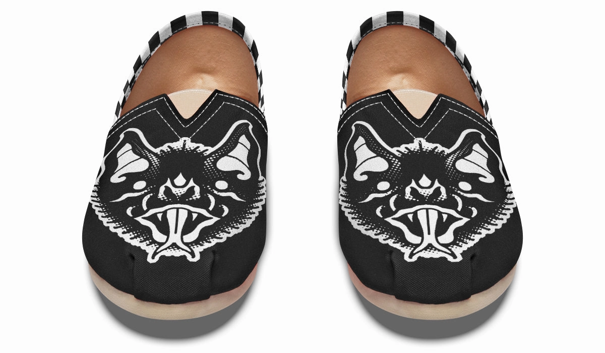 Matte Edge Traditional Checkered Bats Casual Shoes