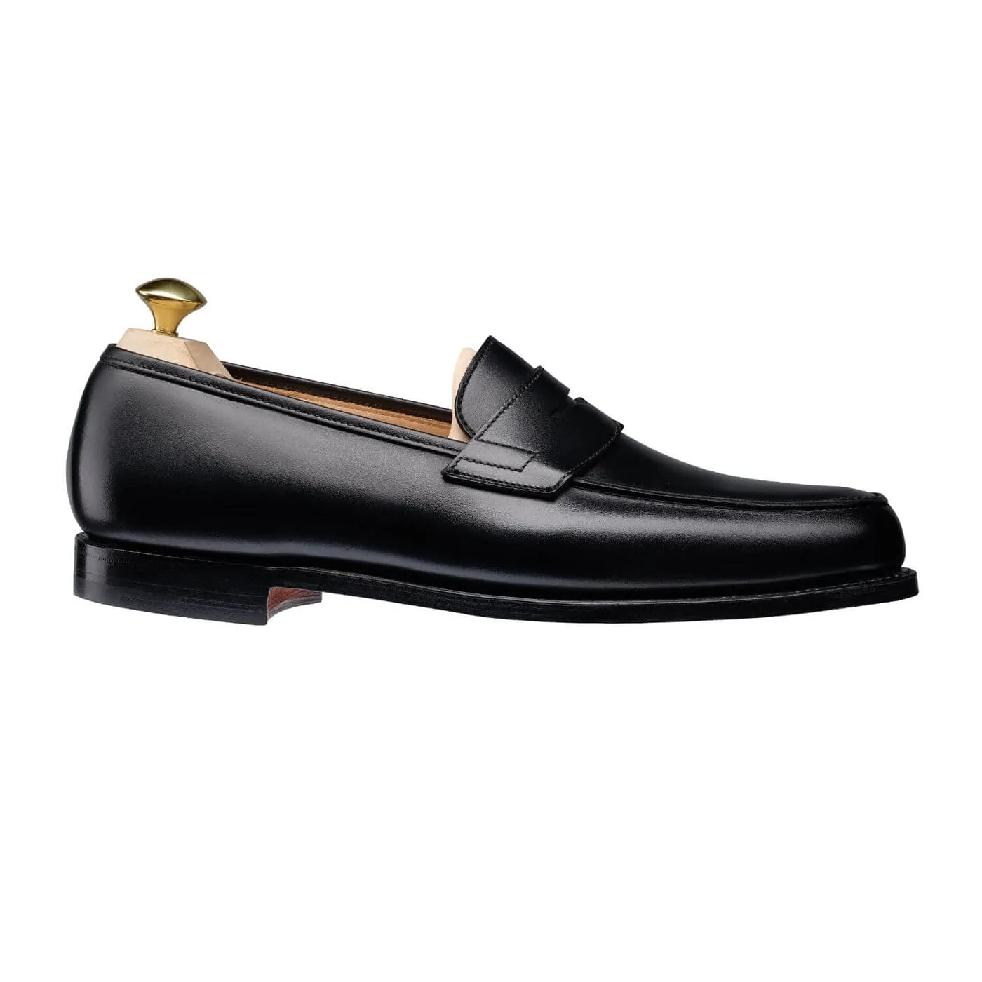 Grantham 2 Black Calf Toe Ease Velvet Soft
