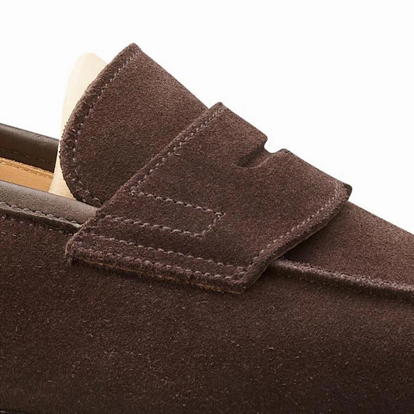 Grantham 2 Dark Oak Suede Mono Shade