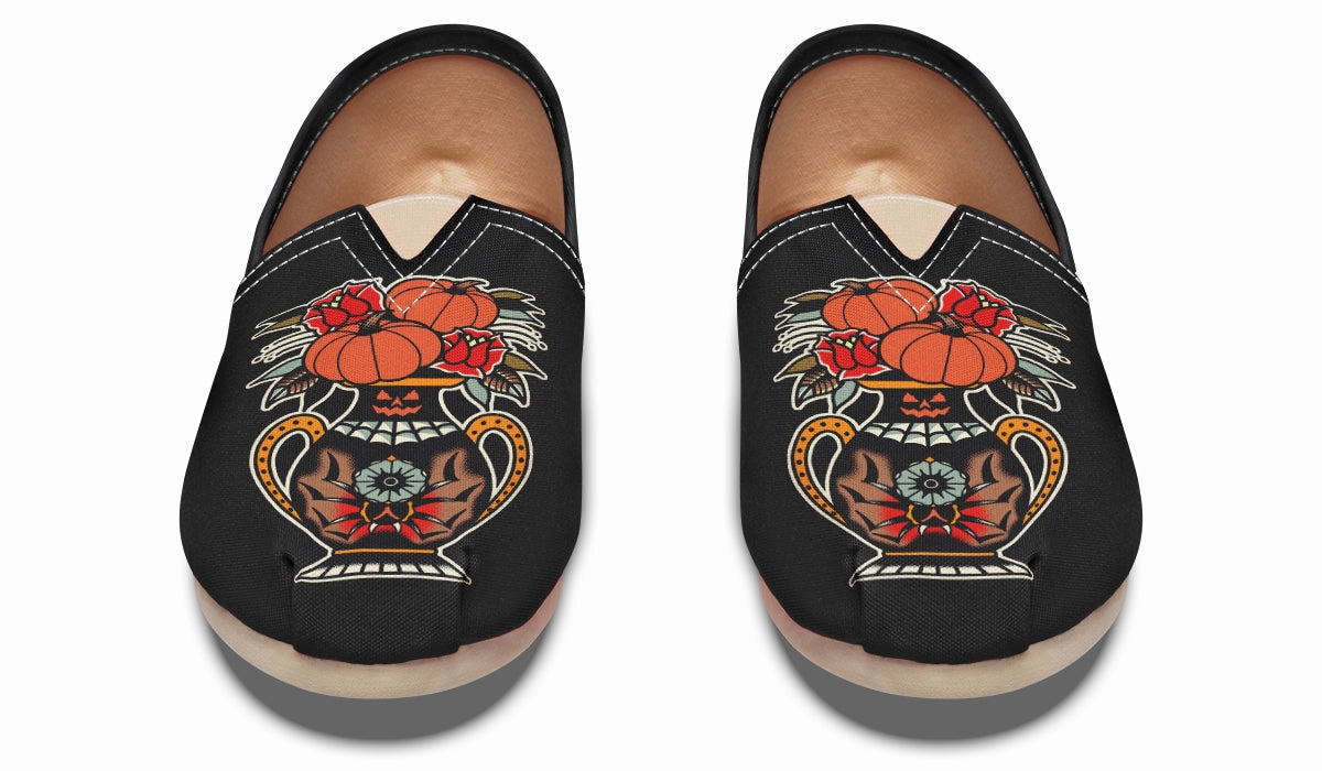 Rock Guard Halloween Vase Casual Shoes