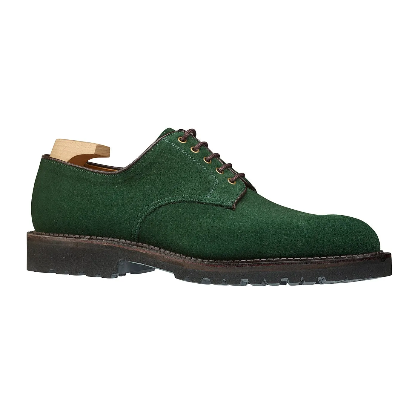 Flex Ease Simple Style Grasmere Bottle Green Suede