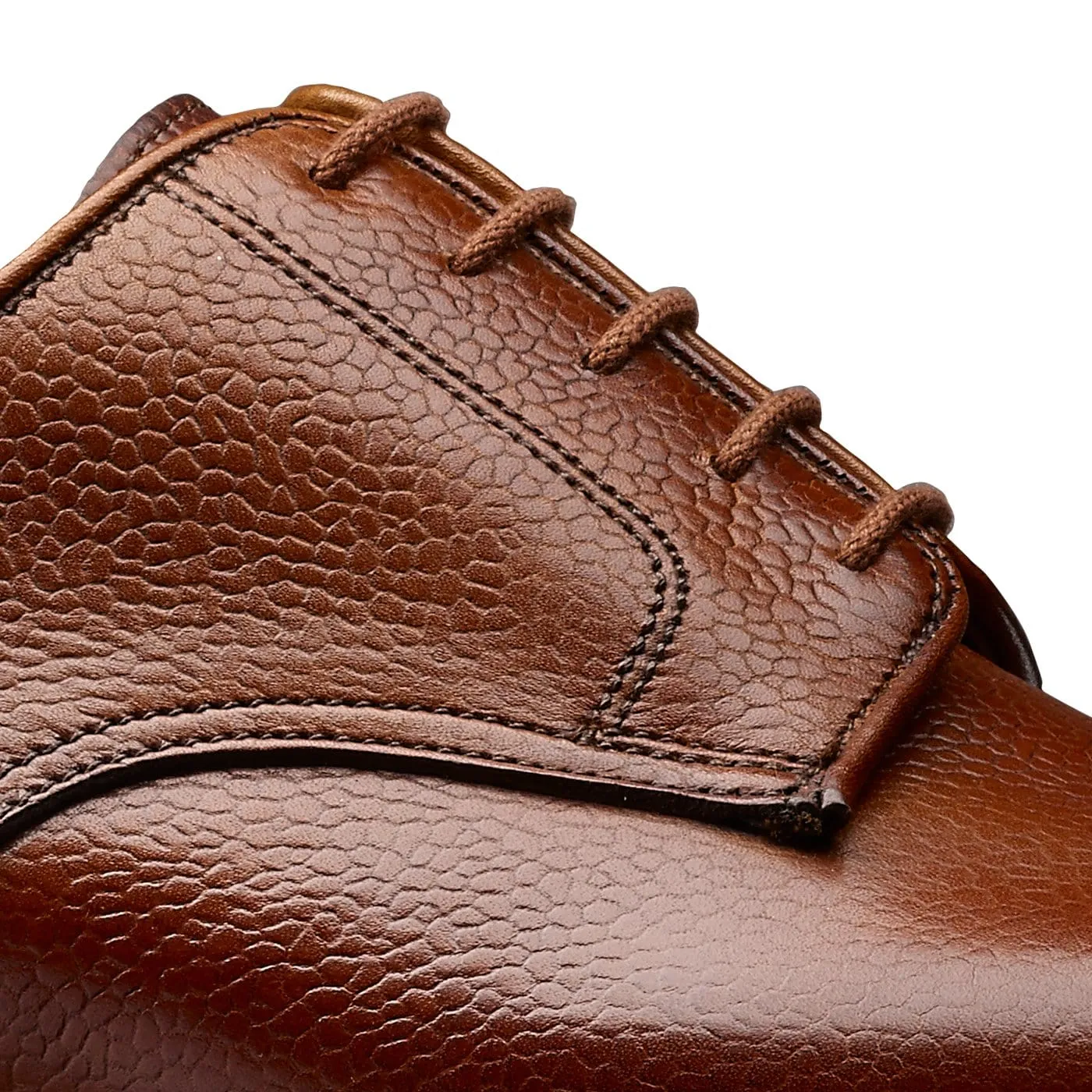 Grasmere Tan Scotch Grain High-End Leather Luxurious Comfort