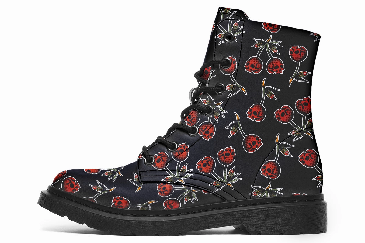 Skull Cherry Boots Muscle Aid