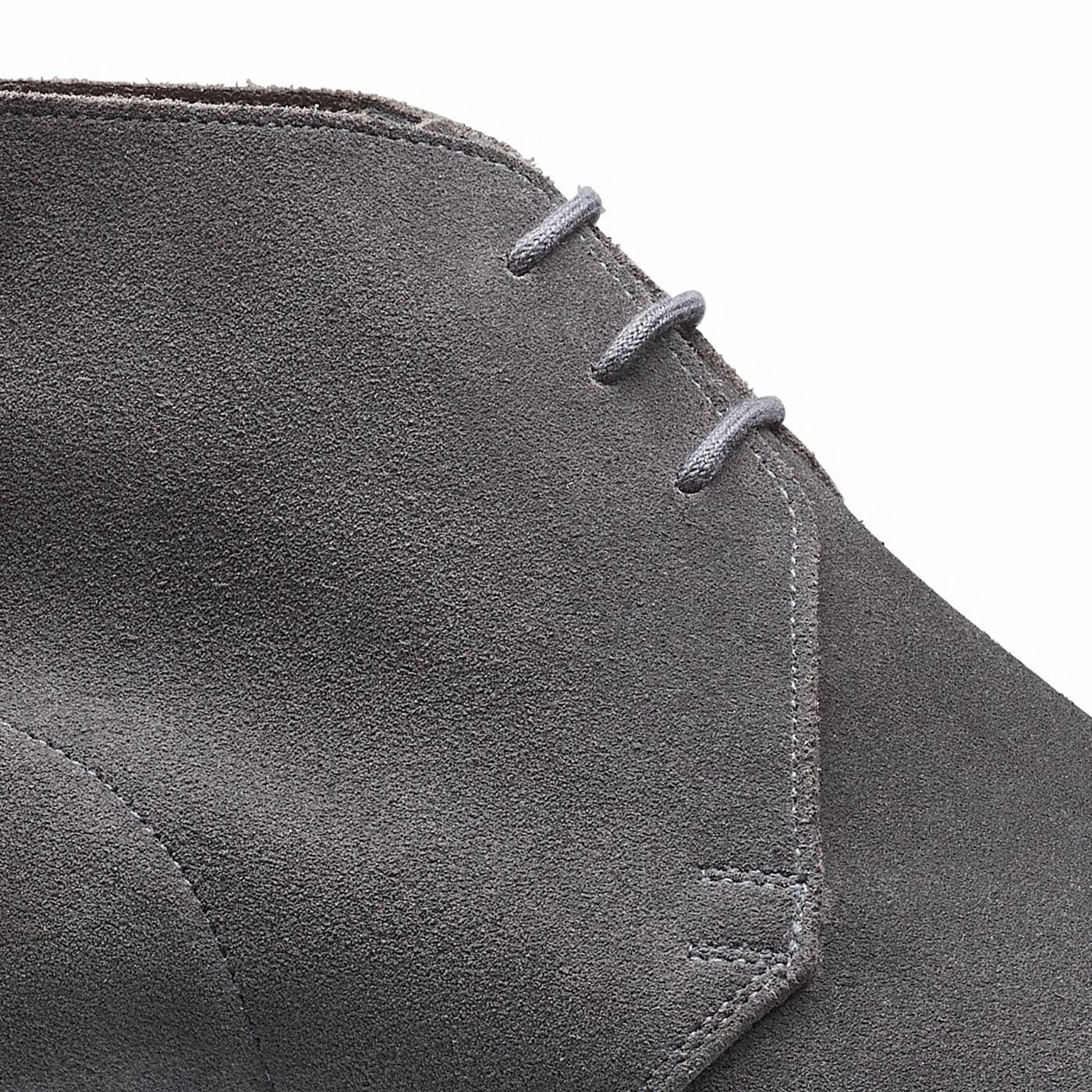 Chukka Shark Grey Suede Comfort Oriented Resort Mode