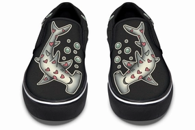 Polish Look Hammerhead Hearts Slip On Shoes