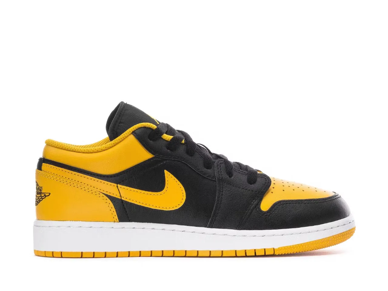 Air Jordan 1 Low Yellow Ochre (GS) Rock Guard Lace Up