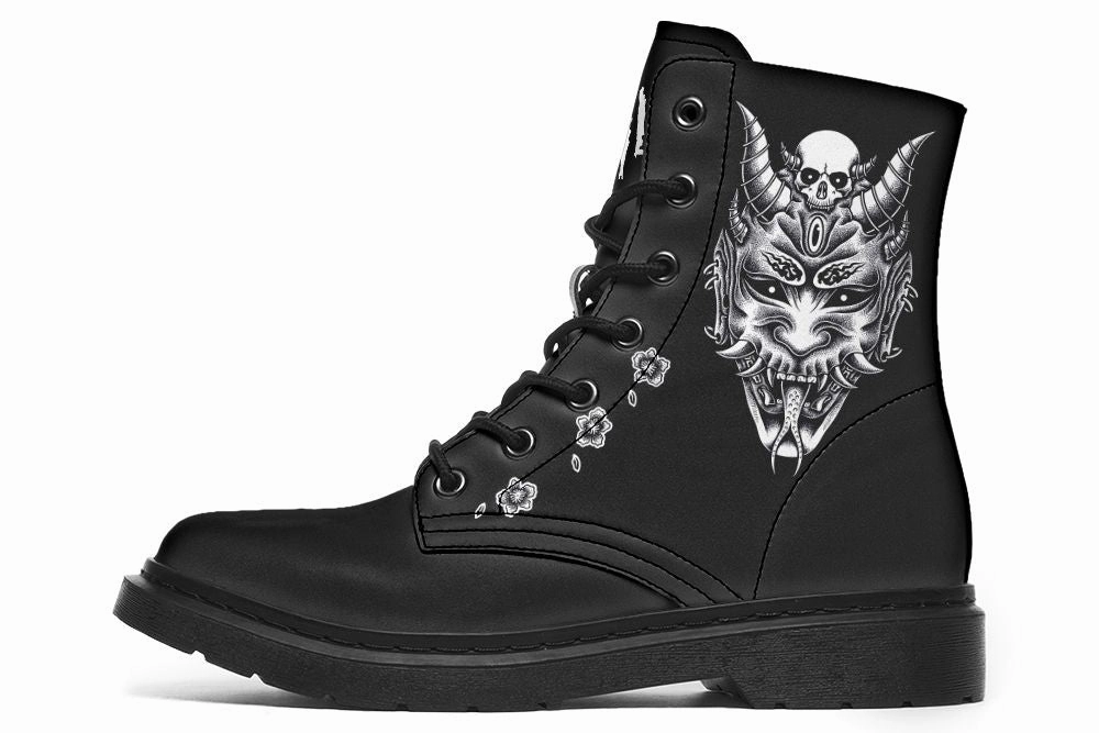 Comfortable Design Hannya Mask Boots