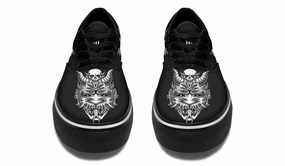 Zen Step Buckle Fit Hannya Mask Classic Shoes