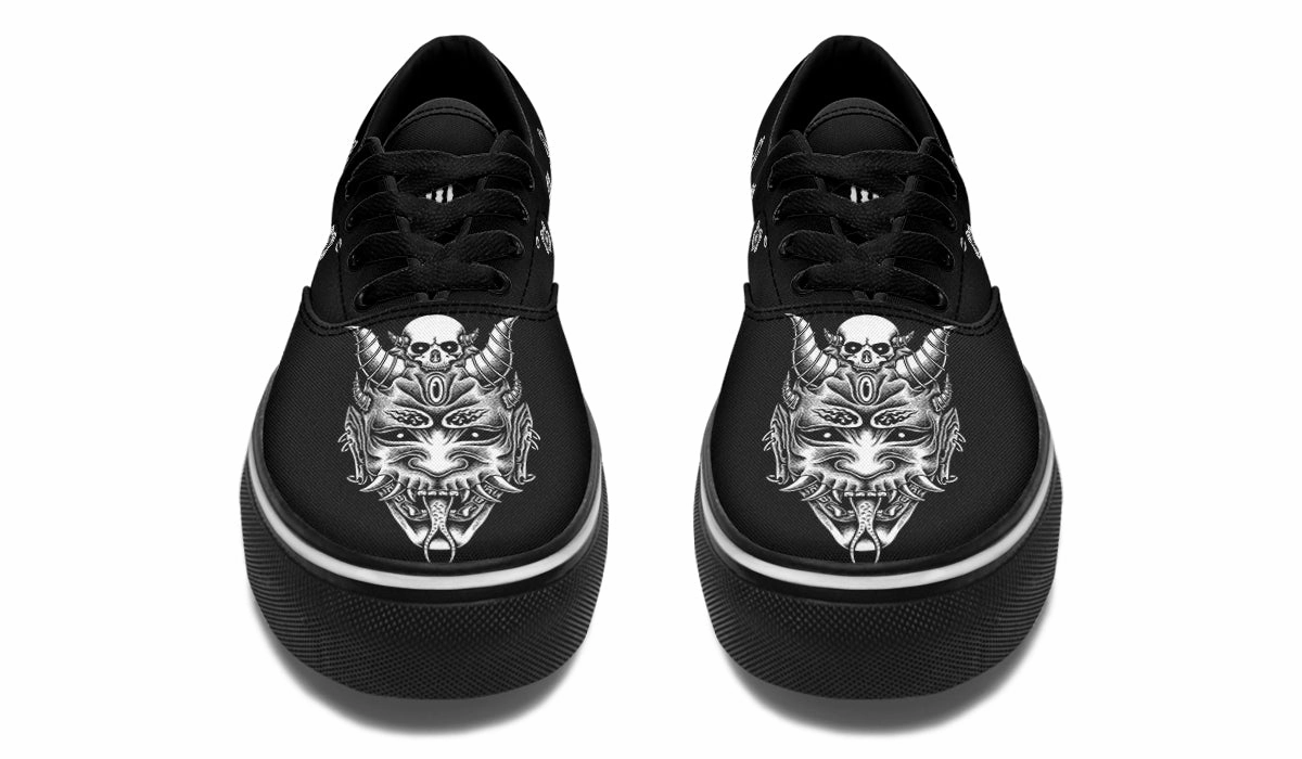 Hannya Mask Classic Shoes Versatile Comfort Cushion