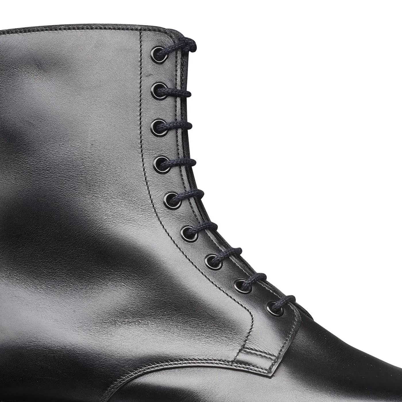 Hazel Black Wax Calf Strap