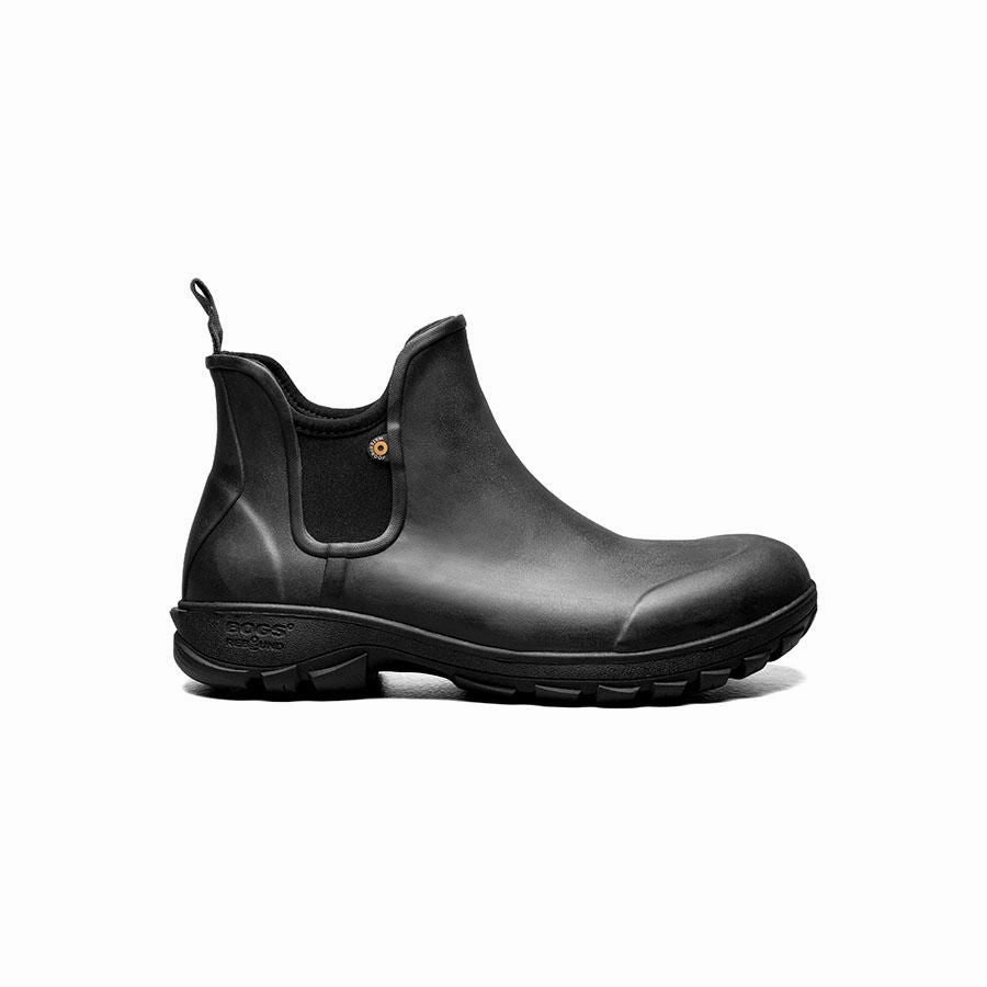 Sauvie Slip On Boot - Black Low Profile