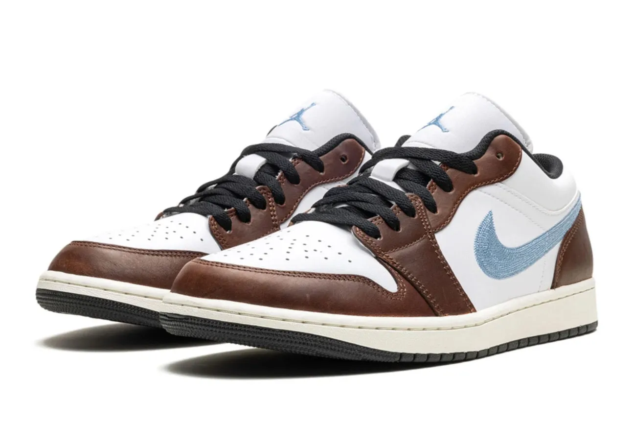Year Trust Classic Chic Air Jordan 1 Low ??Mocha Blue Grey?? (GS)