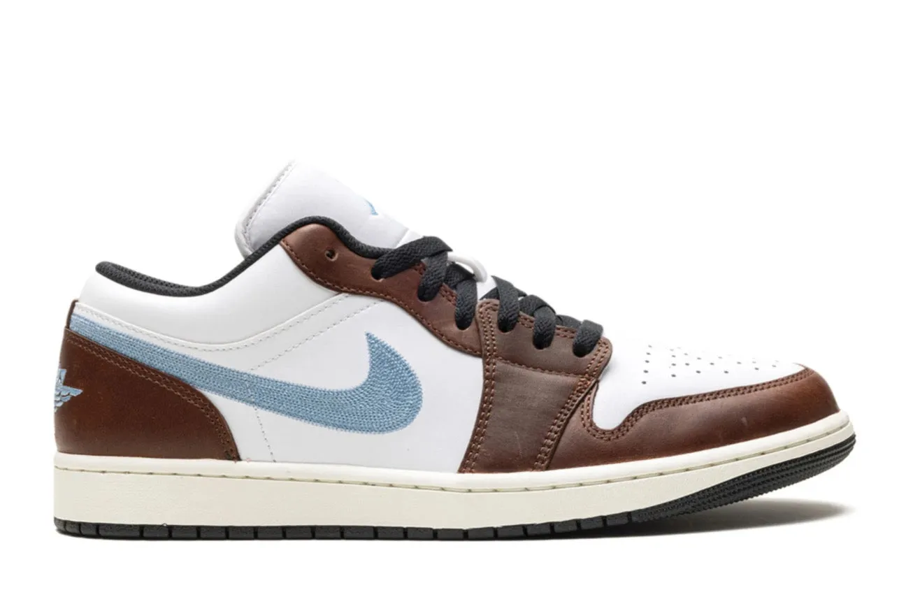 Air Jordan 1 Low ??Mocha Blue Grey?? (GS) World Step