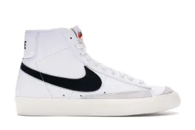 Nike Blazer Mid 77 Vintage White Black (WOMEN) Padded Tongue Best Seller