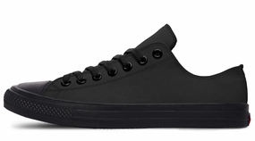 Black Low Tops Comfort Strap
