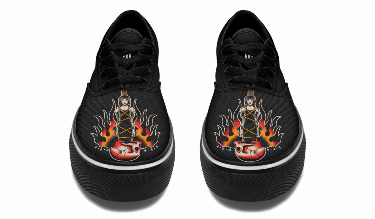 Slip Safe Month Strong Can't Burn Us All Classic Shoes