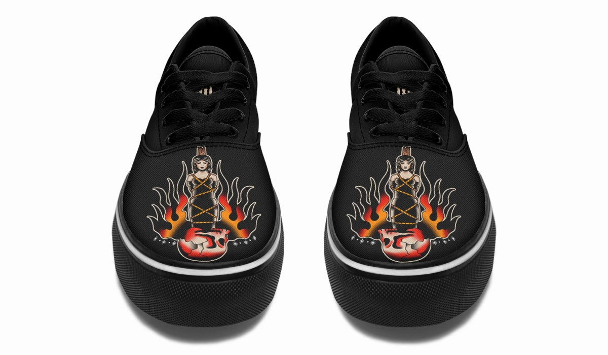 Can't Burn Us All Classic Shoes Posture aid