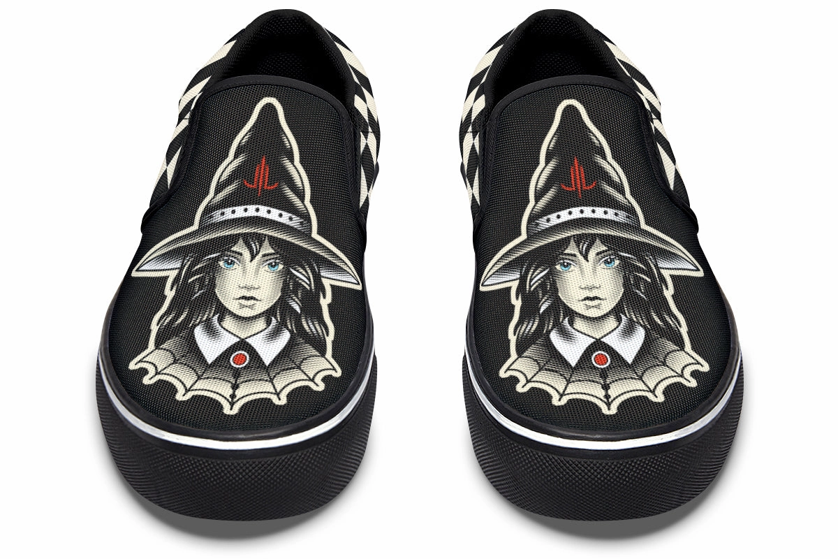 Old School The Witch Slip On Shoes