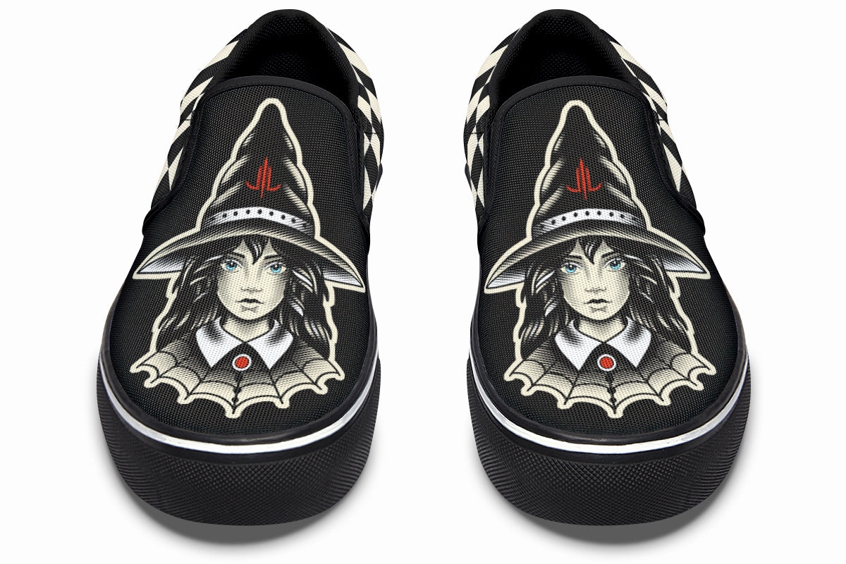Old School The Witch Slip On Shoes