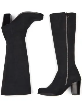 Comfortable Wear Multi Terrain Heeled Knee High Boots