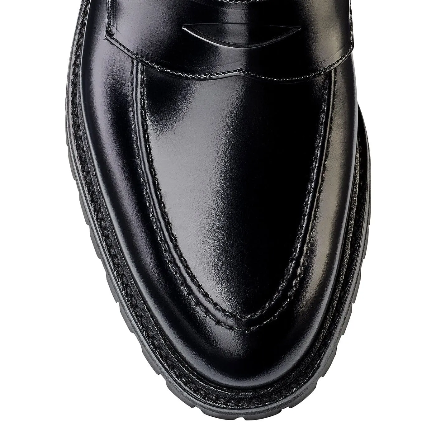 Henley 3 Black Cavalry Calf Romantic Pair Lightweight Design