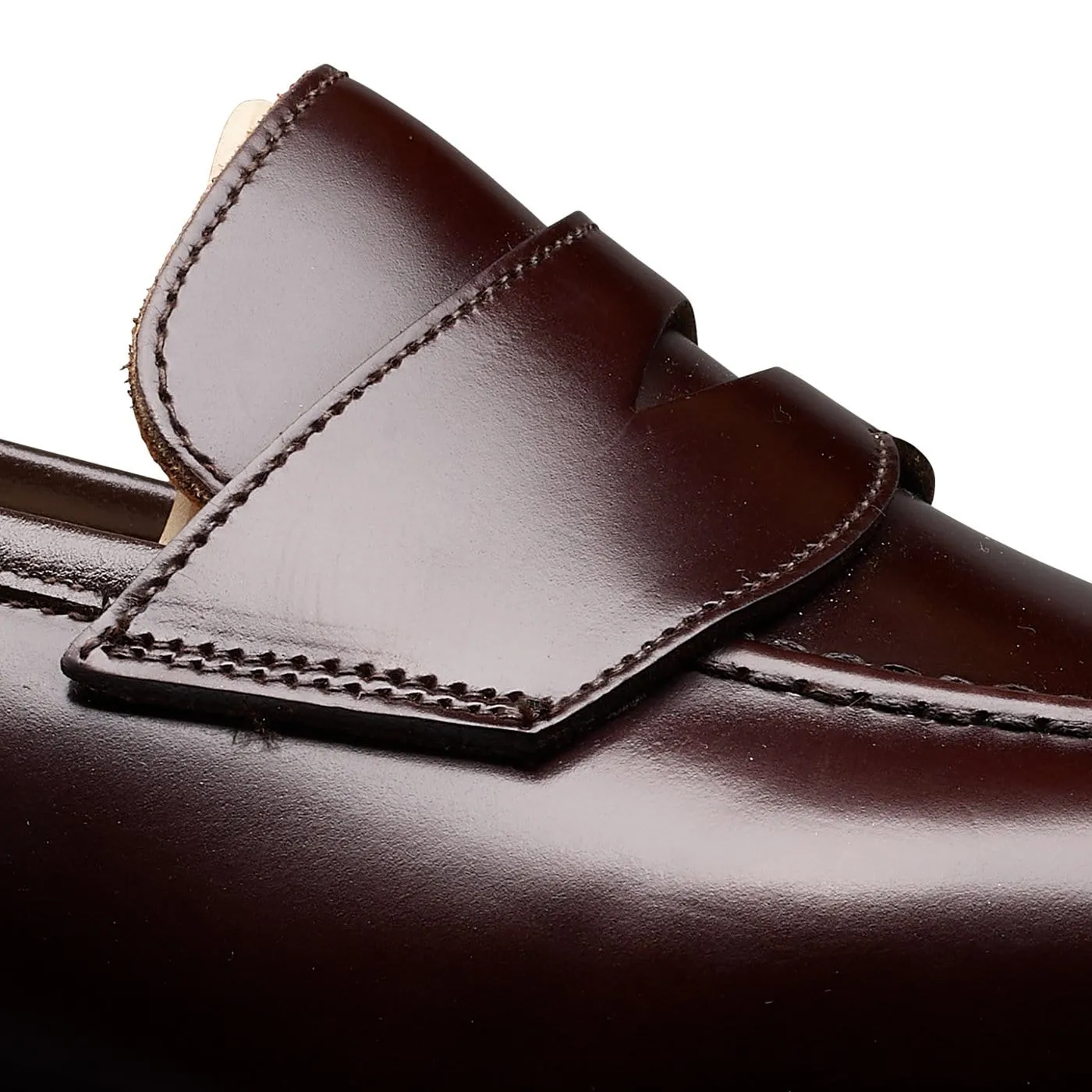 Leather Lining Henley 3 Dark Brown Cavalry Calf
