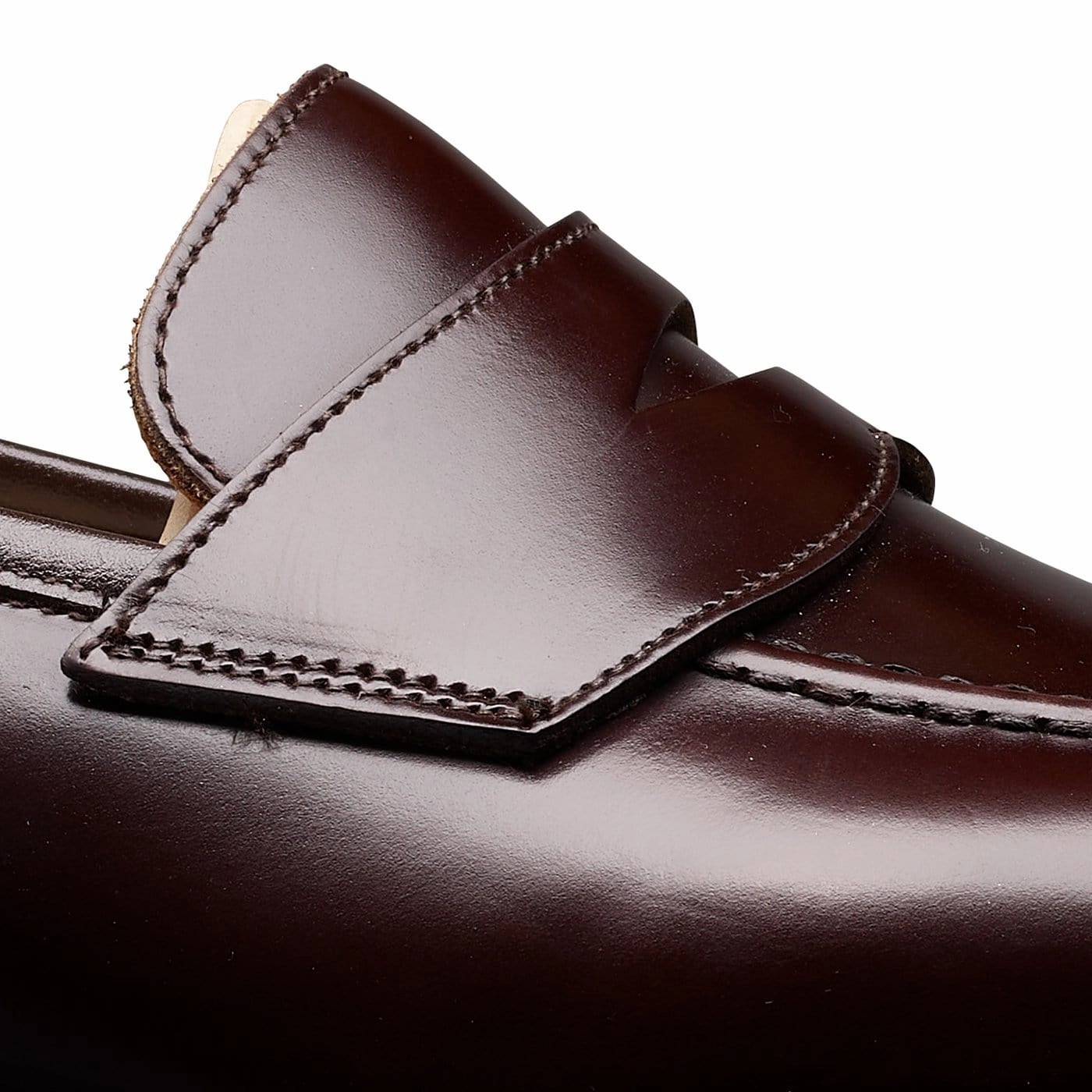 Leather Lining Henley 3 Dark Brown Cavalry Calf
