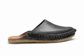 Outdoor Slip Heritage Solid City Slipper in Charcoal