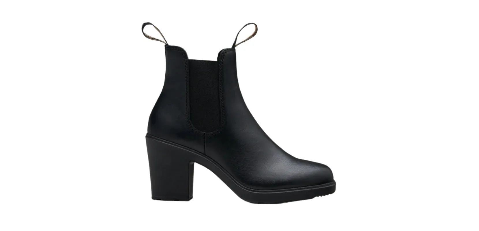 HIGH HEELED BOOT BLACK #2365 Practical