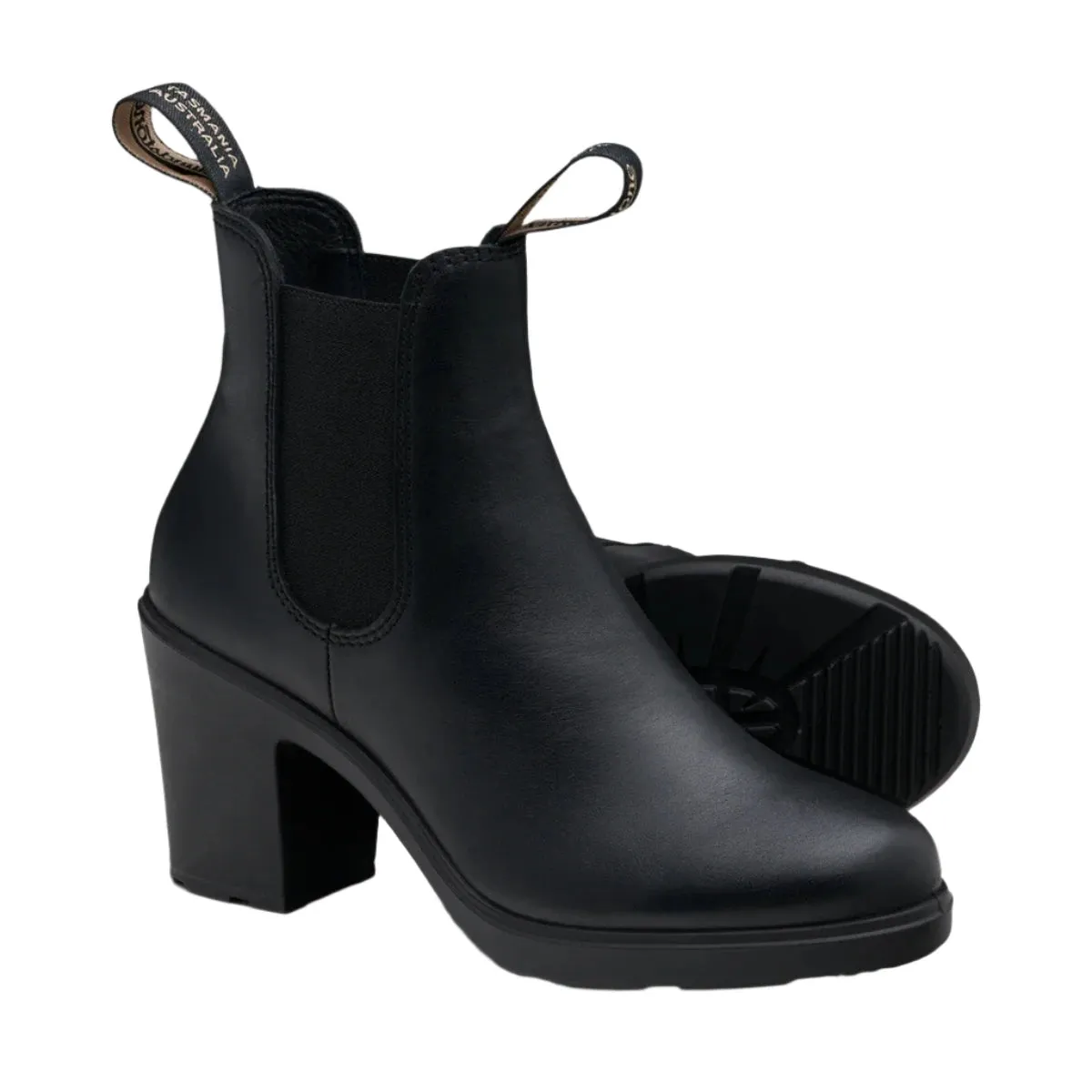 HIGH HEELED BOOT BLACK #2365 Firm Hold