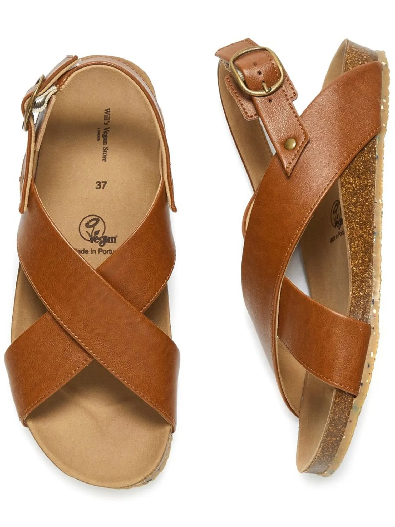 Huarache Footbed Sandals Clean Lines