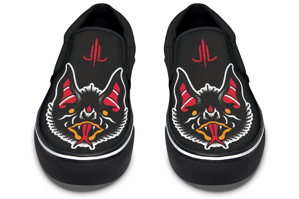 Traditional Bat Slip On Shoes Trend Hot