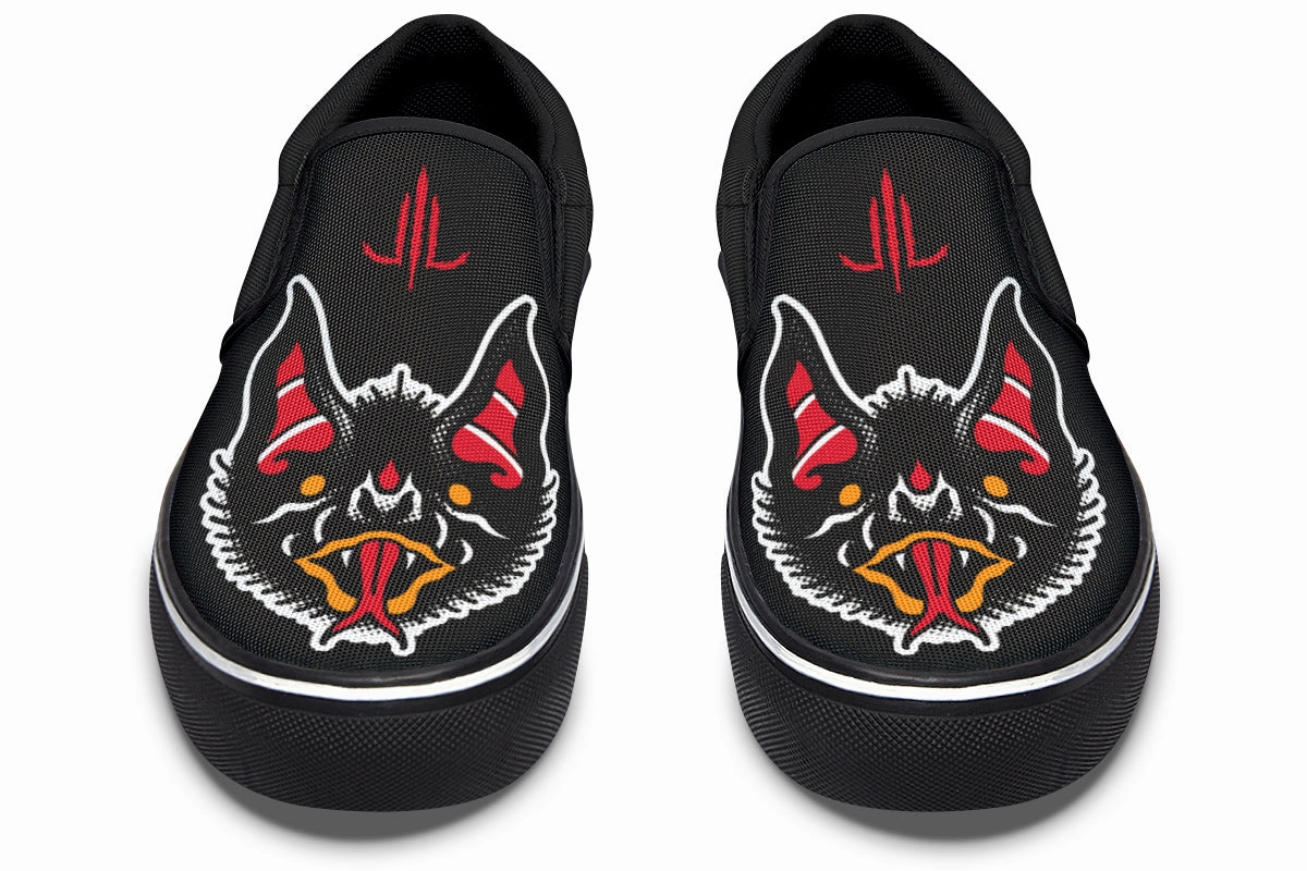 Jungle Path Traditional Bat Slip On Shoes
