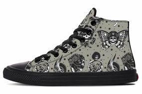 Classic Dead Girls High Tops Weekend Casual