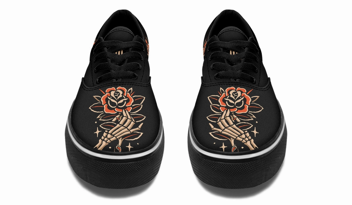 Track Run Skeleton Hands Classic Shoes