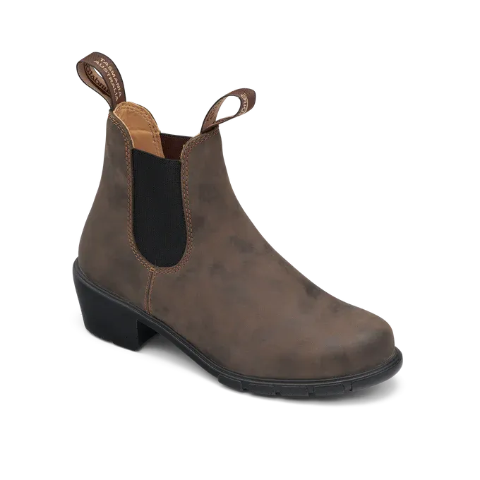 Construction Worker Blundstone 1677 - Women??s Series Heel Rustic Brown