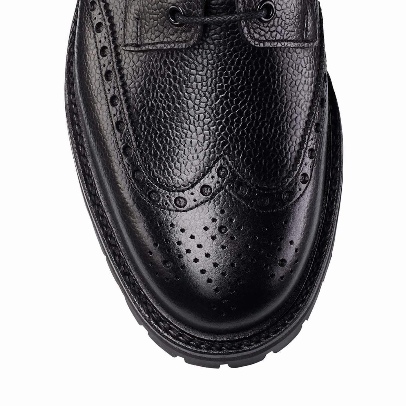 Islay Black Scotch Grain All-Purpose Footwear Cozy Feel