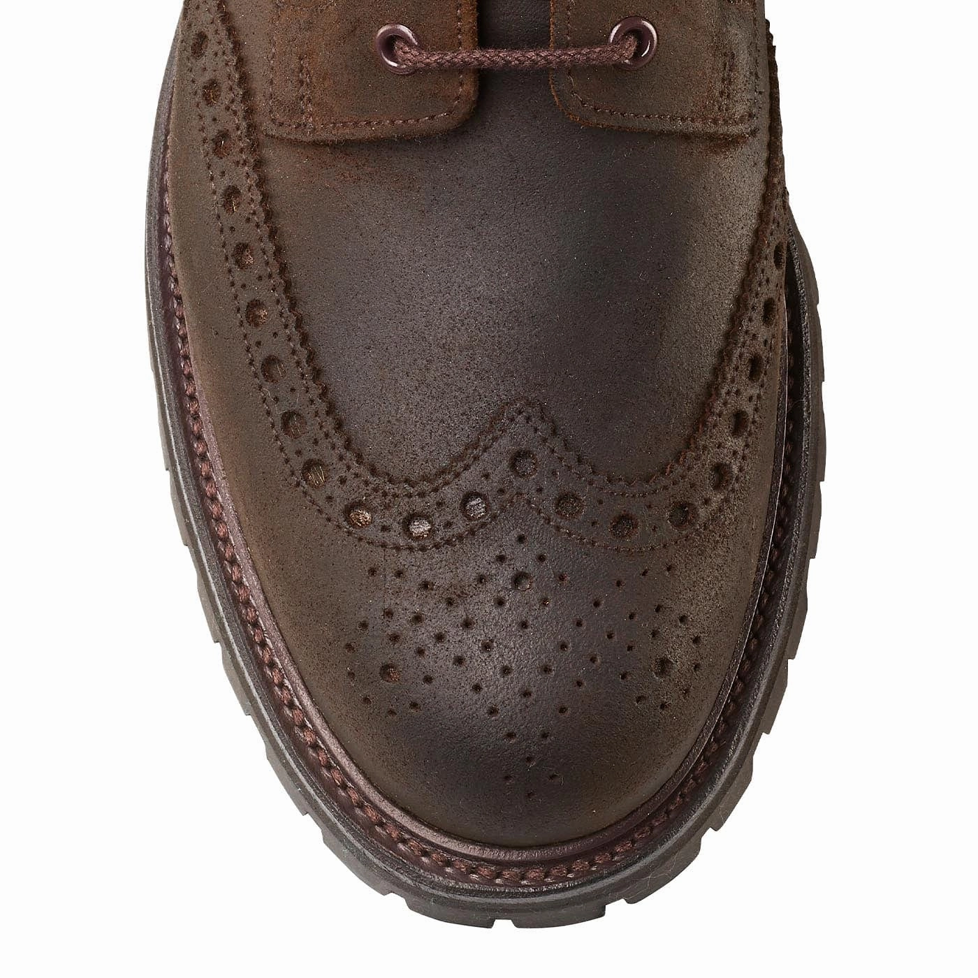 Islay Dark Brown Rough-Out Suede Everyday Use Timeless Look