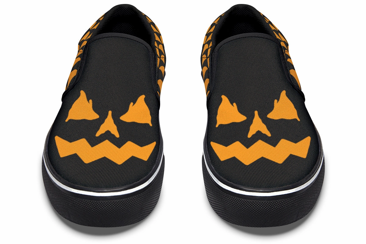 Lightweight Design School Day Jack O Lantern Slip On Shoes