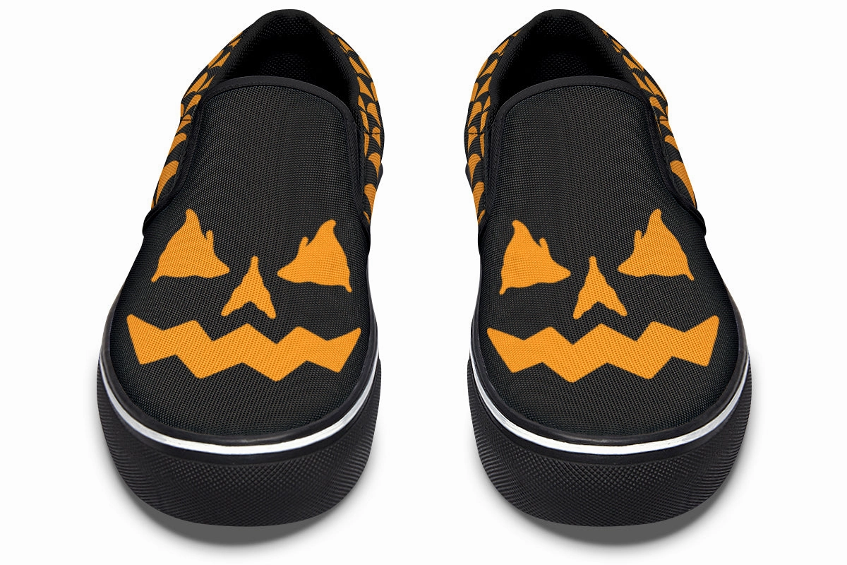 Jack O Lantern Slip On Shoes Breath Fresh Lightweight