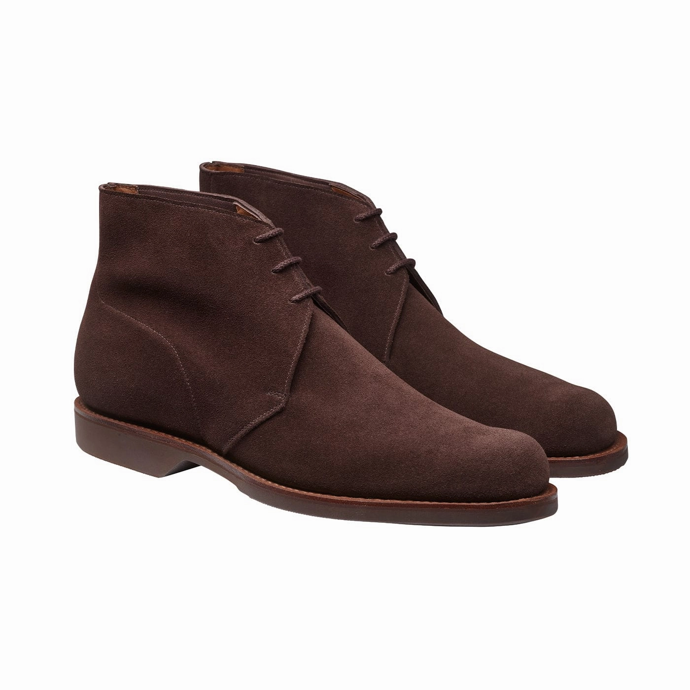 Outback Travel Chukka 4 Dark Brown Reverse Butt Suede