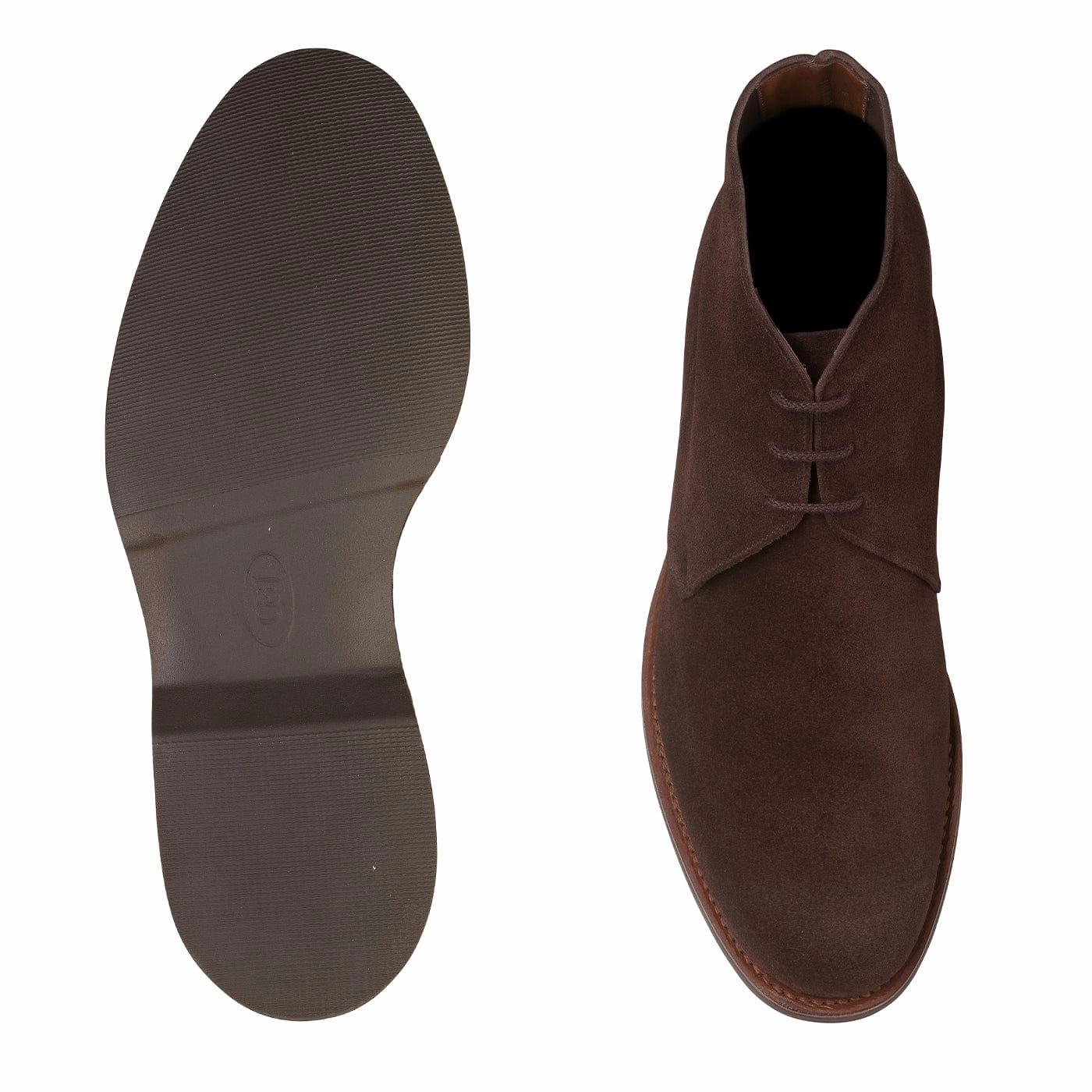 Chukka 4 Dark Brown Reverse Butt Suede Outdoor Tested portable